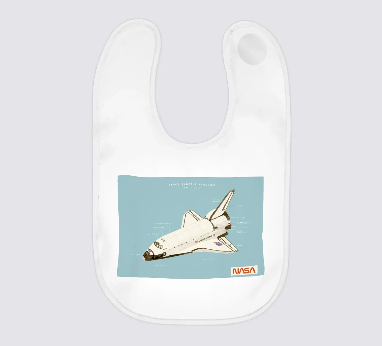 Space Shuttle Program bavaglino da Florent Bodart