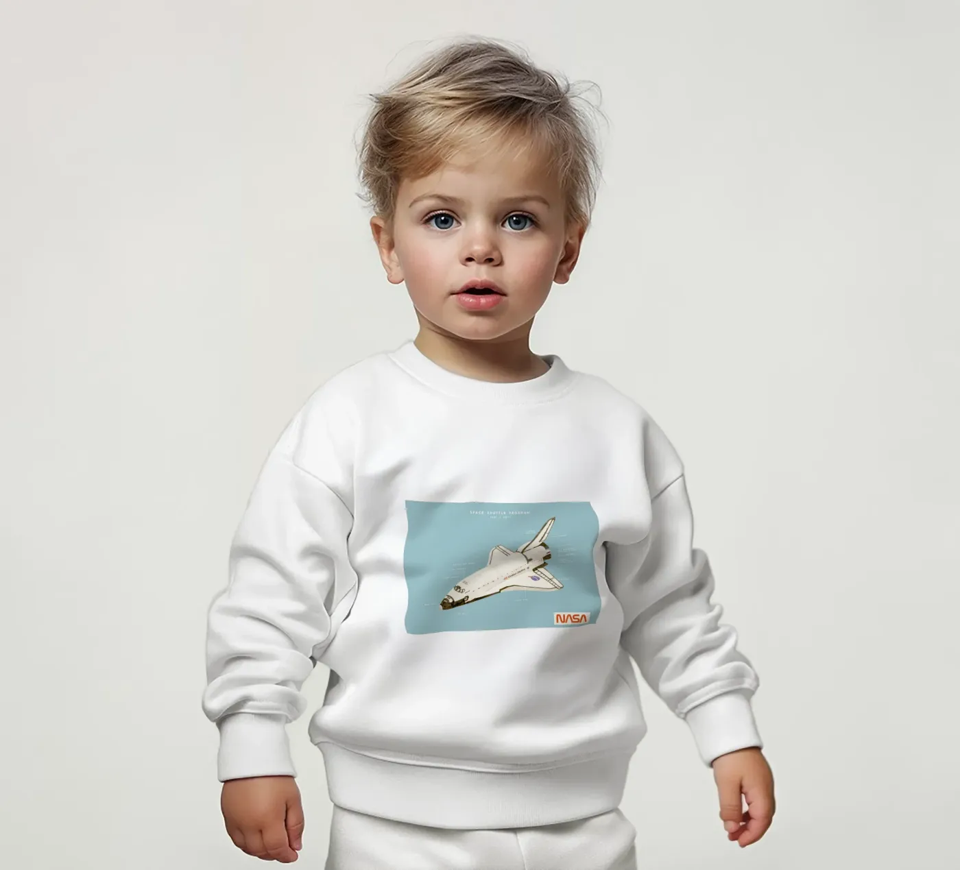 Space Shuttle Program sweat pour bébé de Florent Bodart