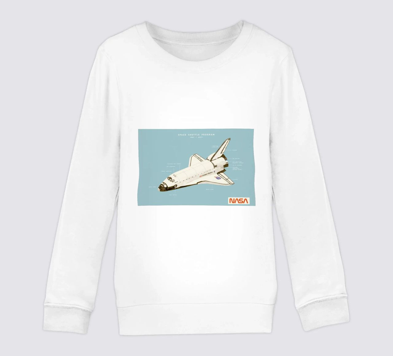 Space Shuttle Program felpa bambino da Florent Bodart