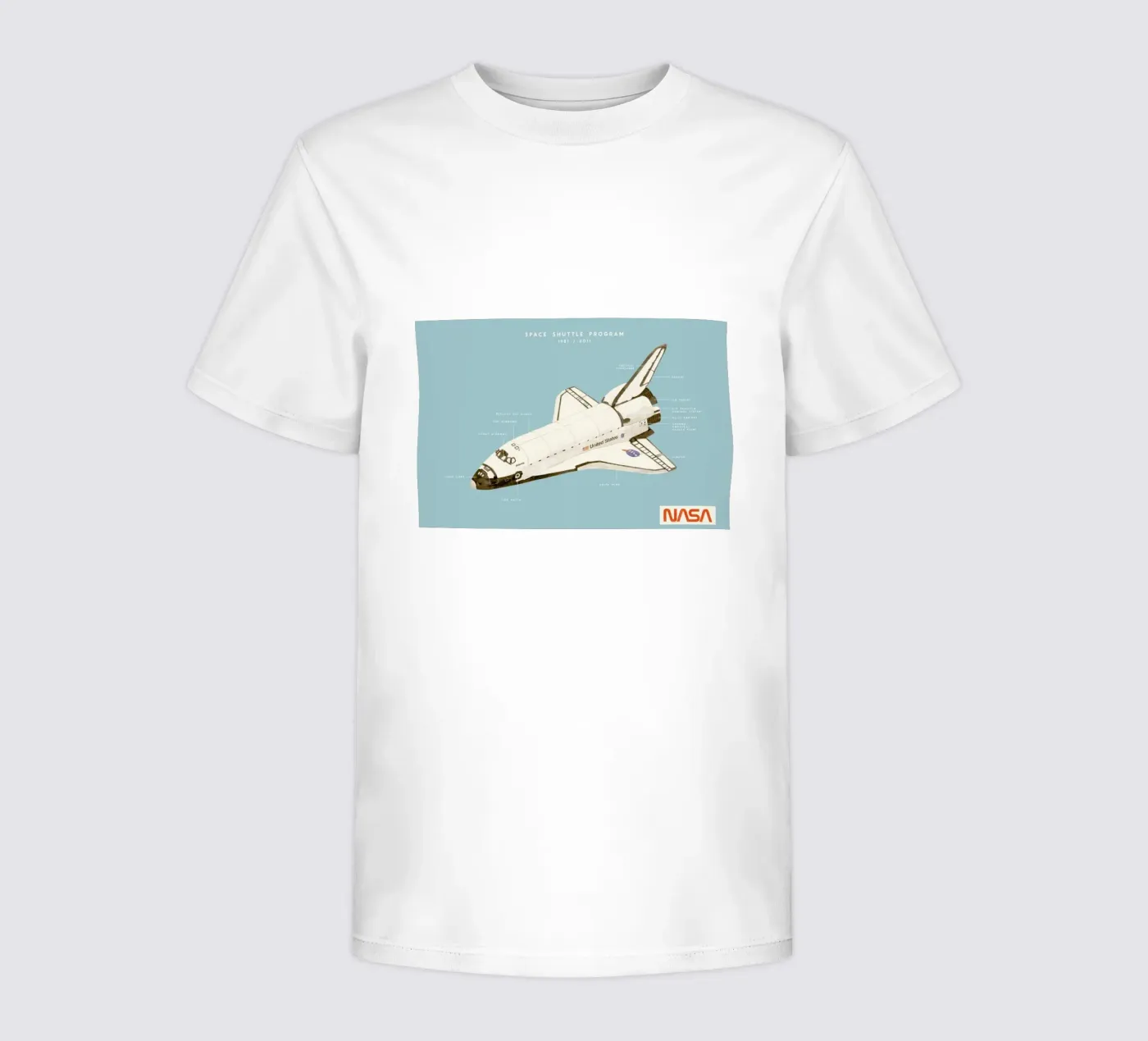 Space Shuttle Program t-shirt bambini da Florent Bodart