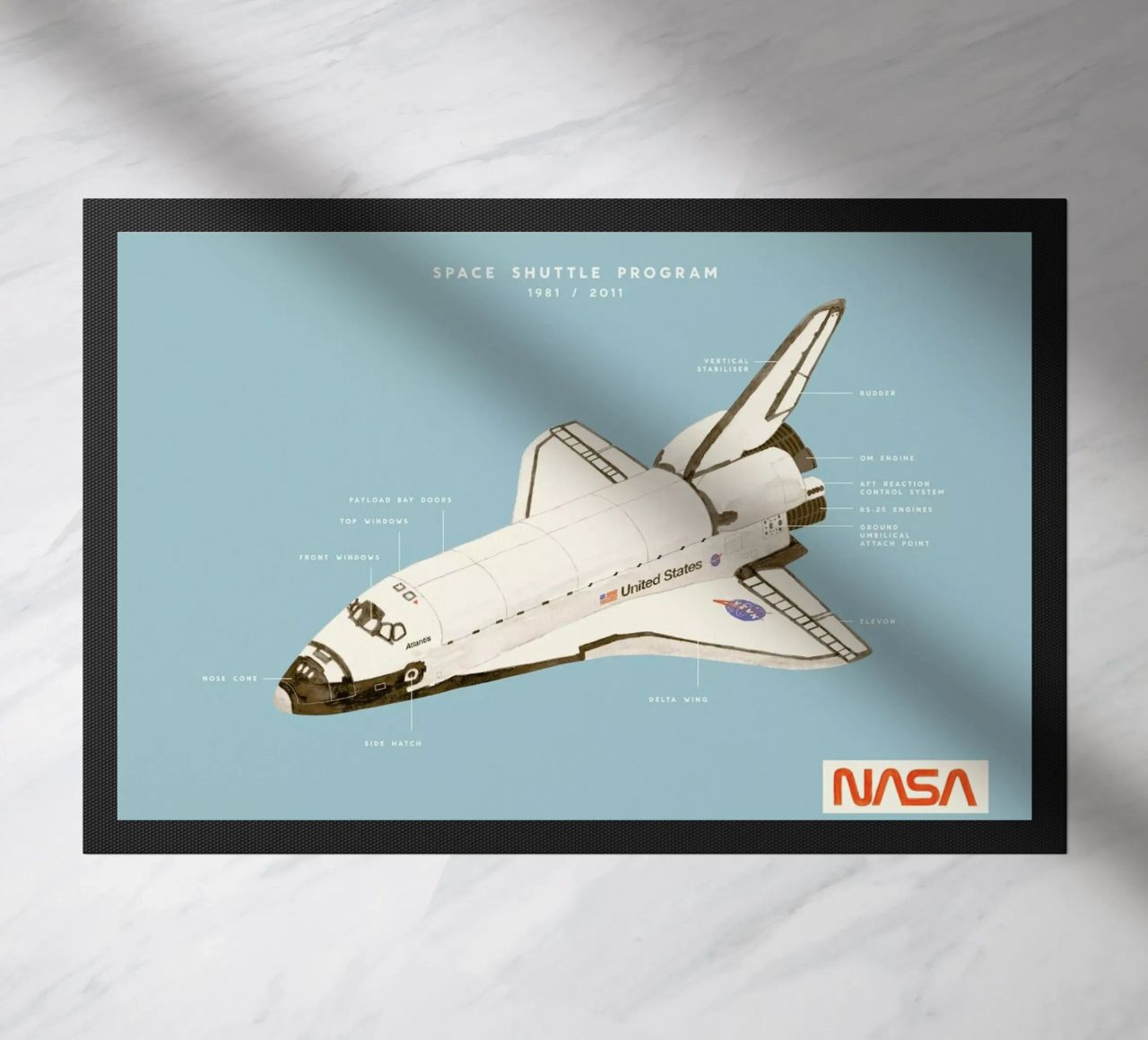 Space Shuttle Program zerbino da Florent Bodart
