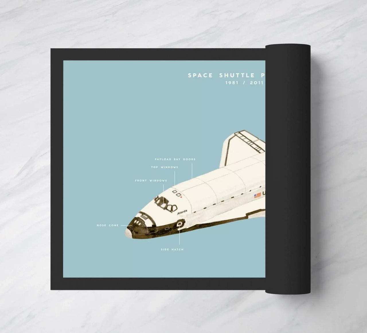 Space Shuttle Program zerbino da Florent Bodart
