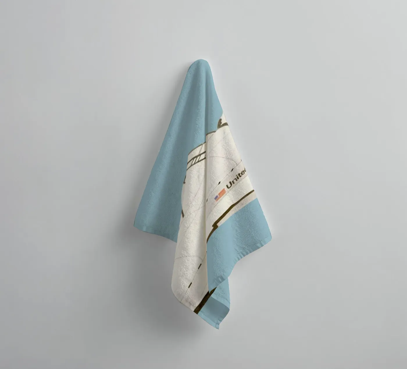 Space Shuttle Program towel by Florent Bodart