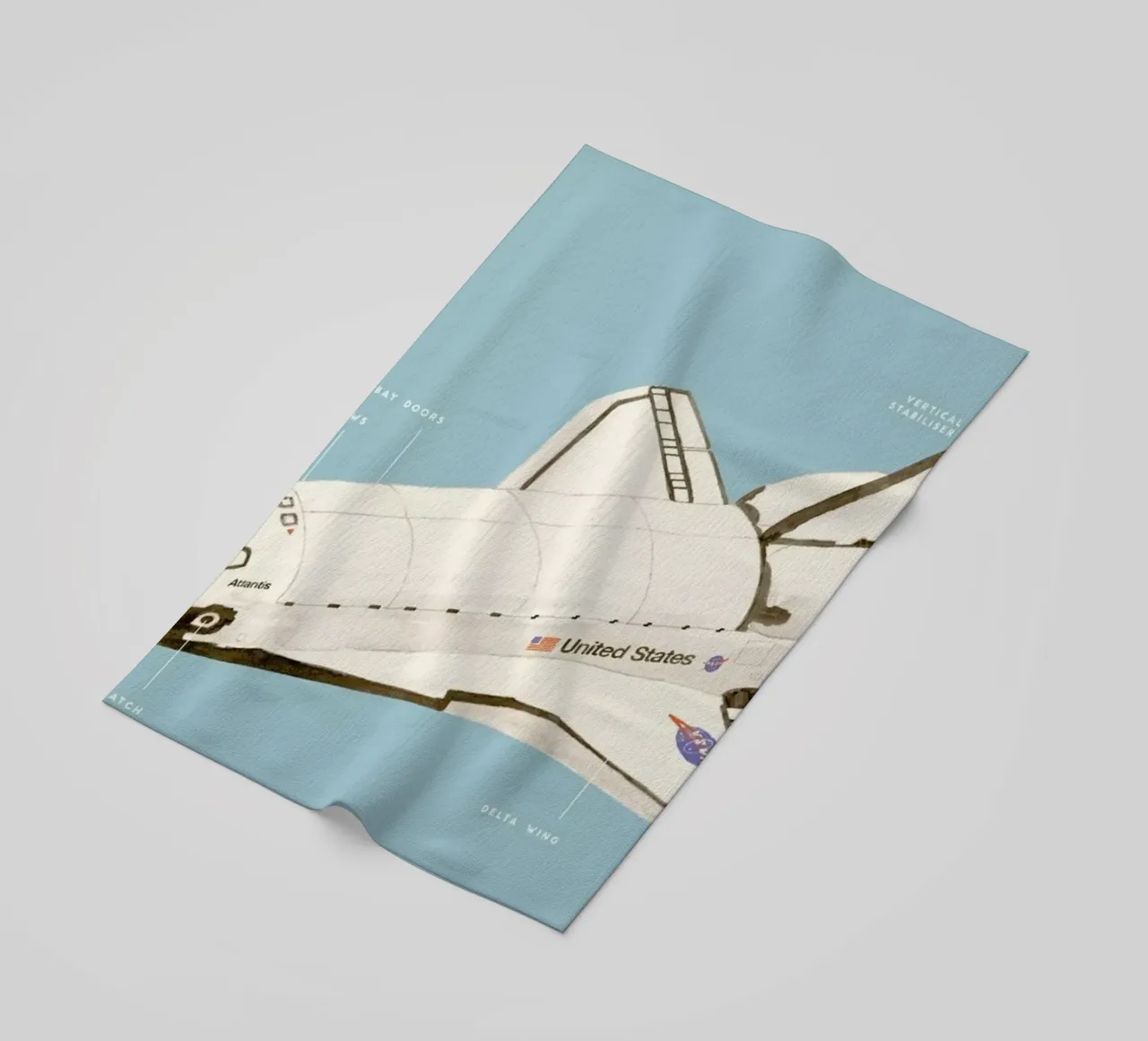 Space Shuttle Program telo mare da Florent Bodart