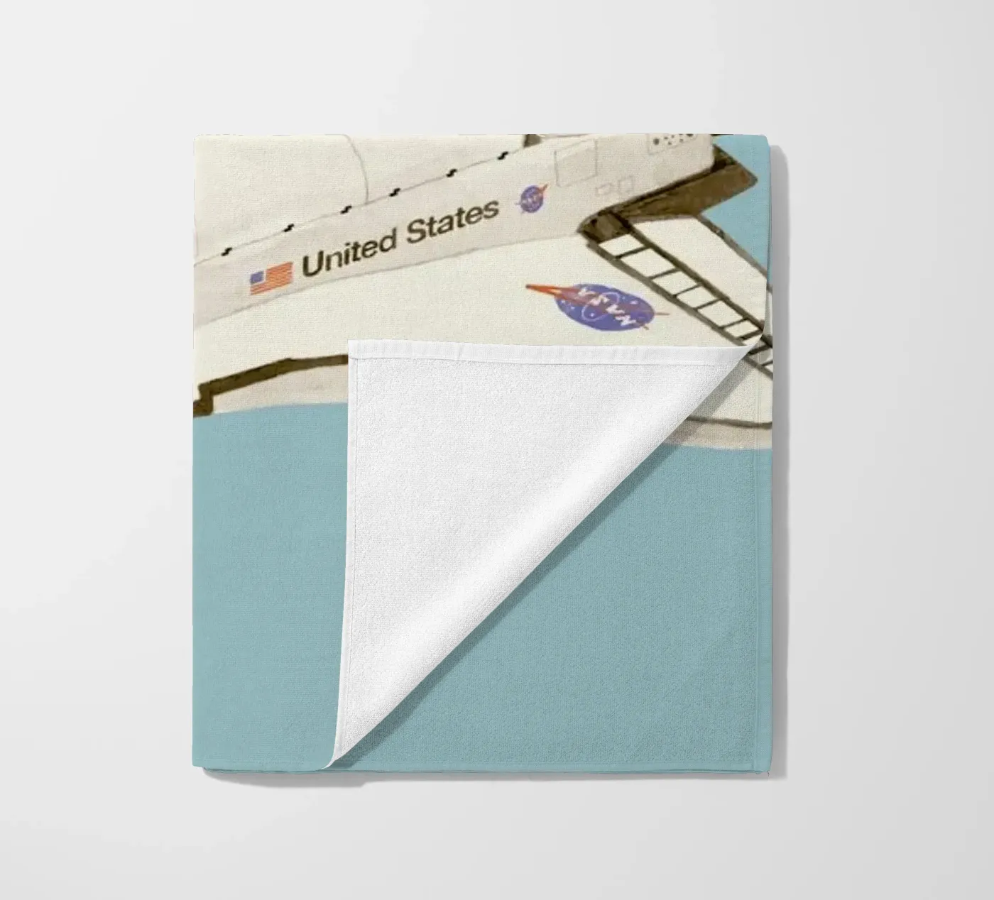 Space Shuttle Program Strandtuch von Florent Bodart