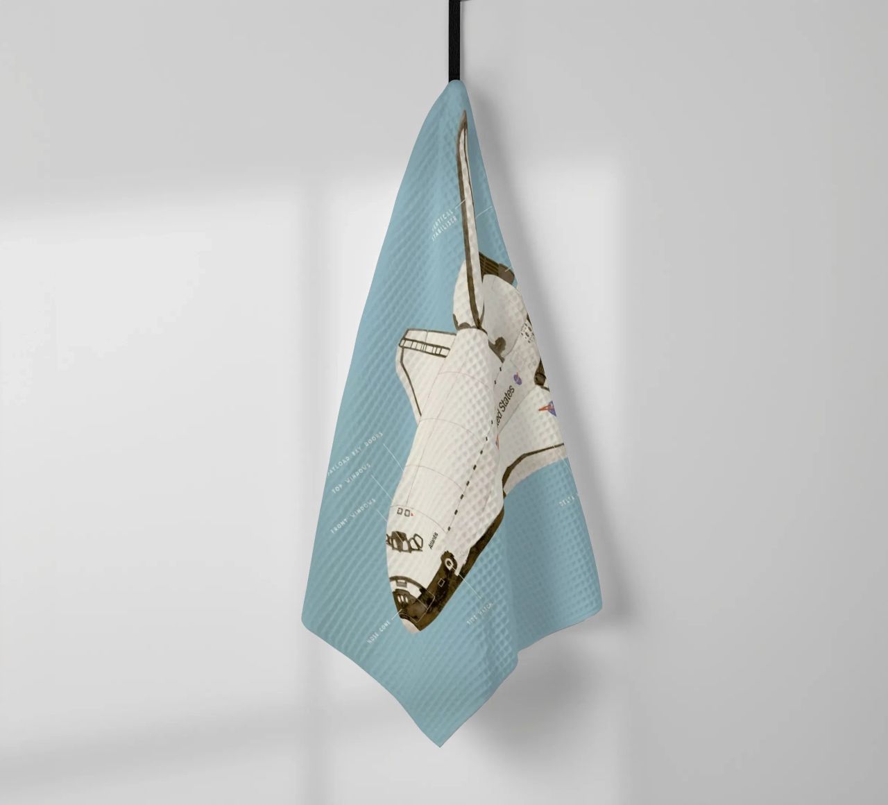 Space Shuttle Program canovaccio da cucina da Florent Bodart