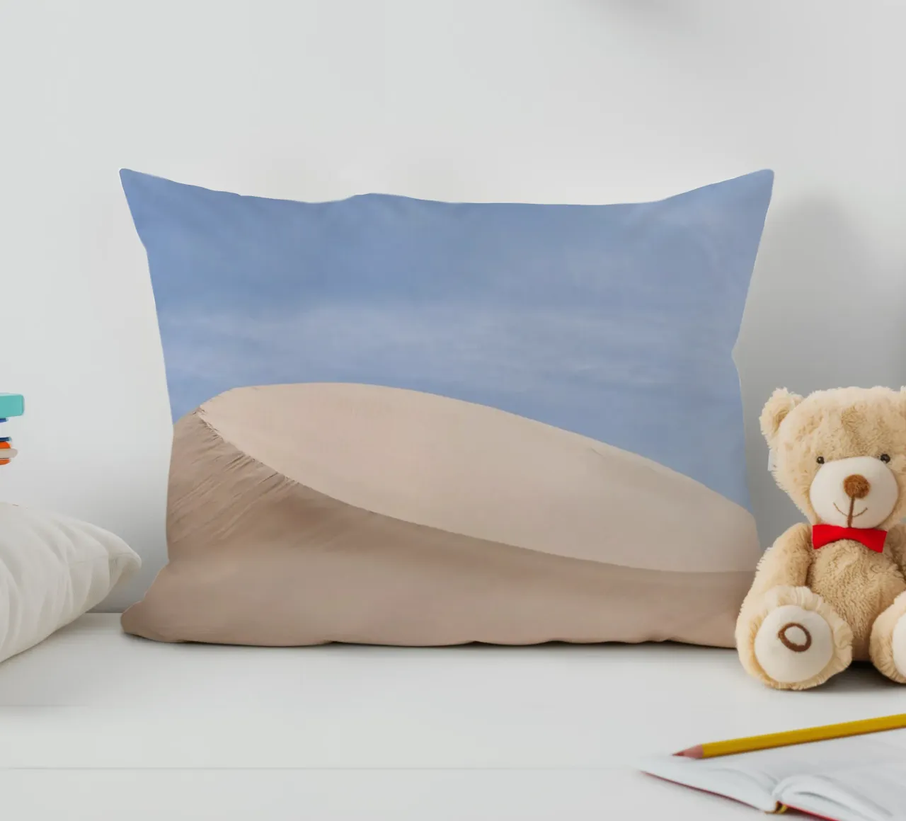 Sand dune in the Sahara I cuscino da photolovers