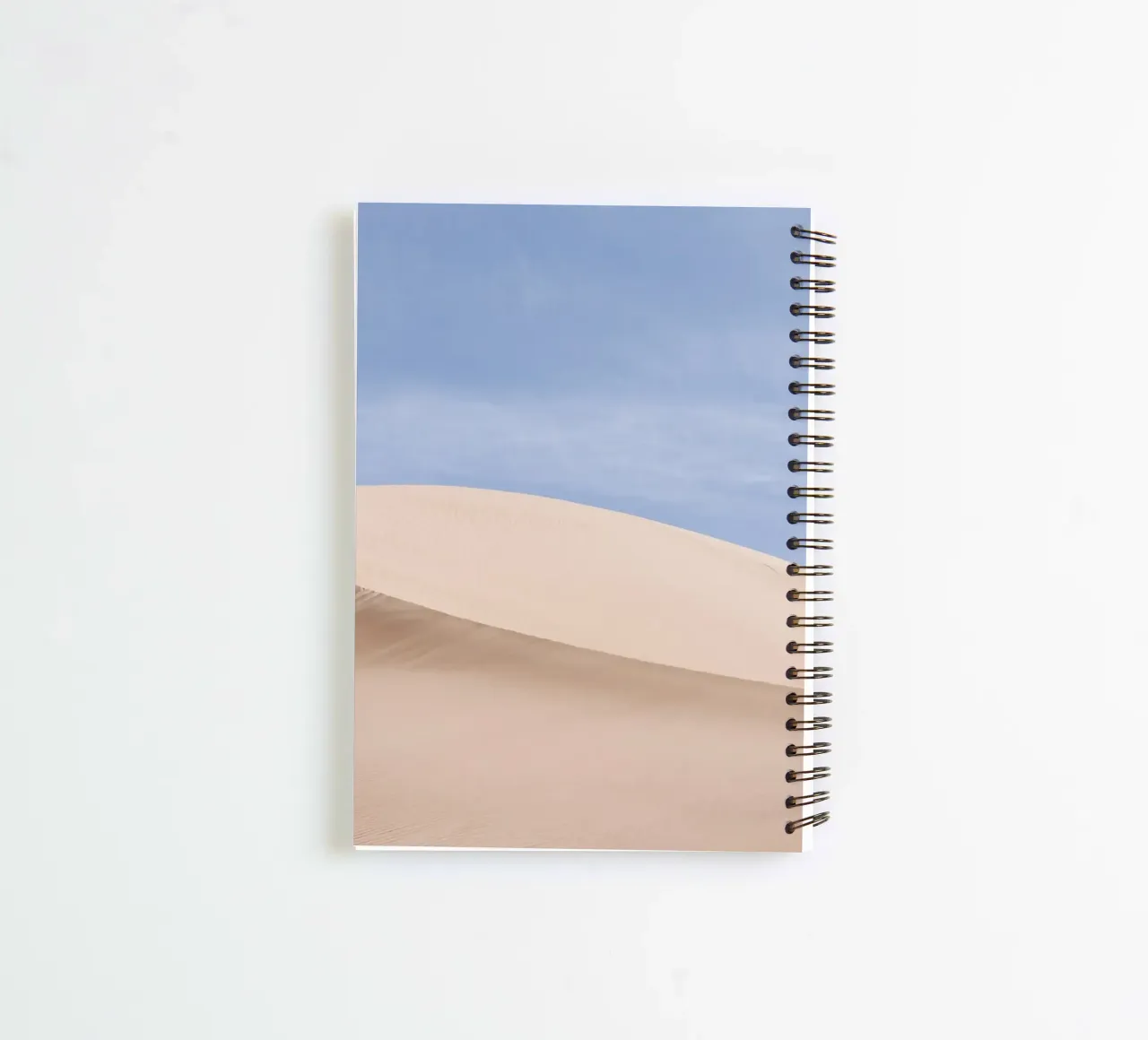 Sand dune in the Sahara I spiral notebook by photolovers