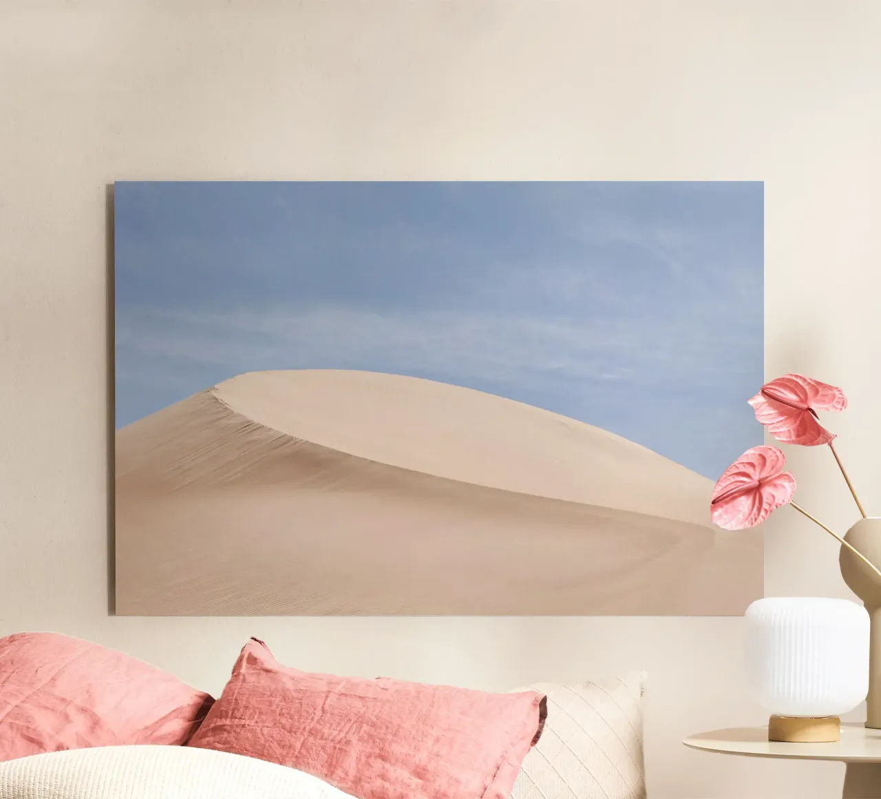 Sand dune in the Sahara I alluminio dibond da photolovers