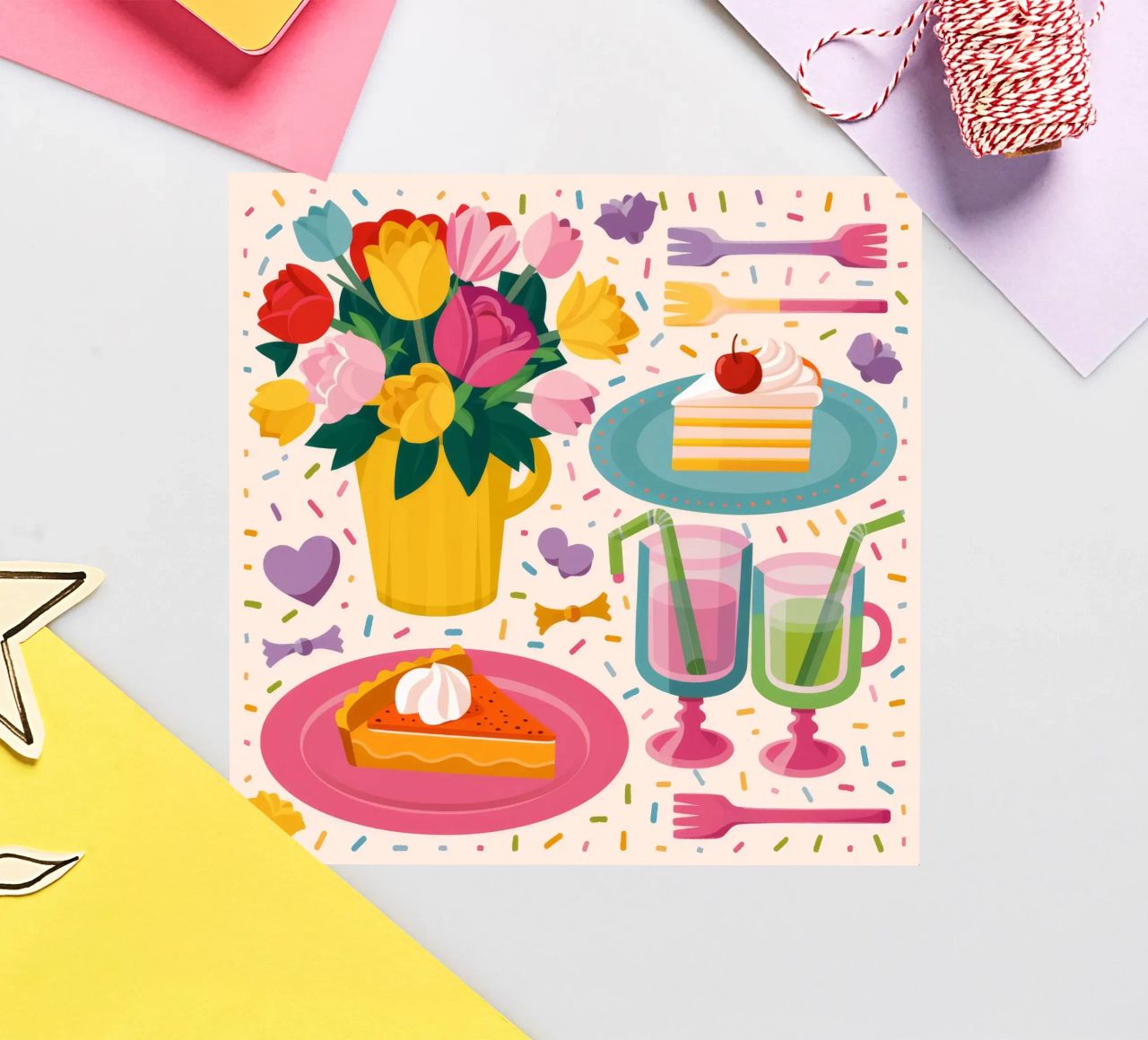 Sweet Treat Soiree sticker by Paez Harmony