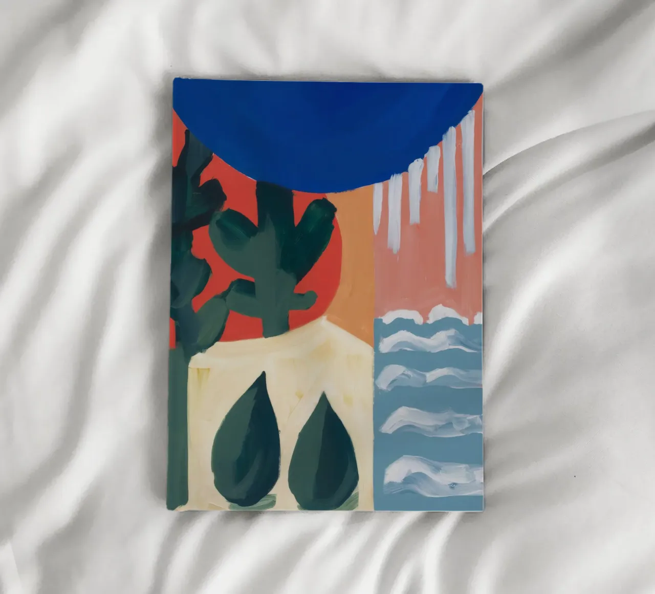 Abstract Winter Flow notebook by Lush Essence
