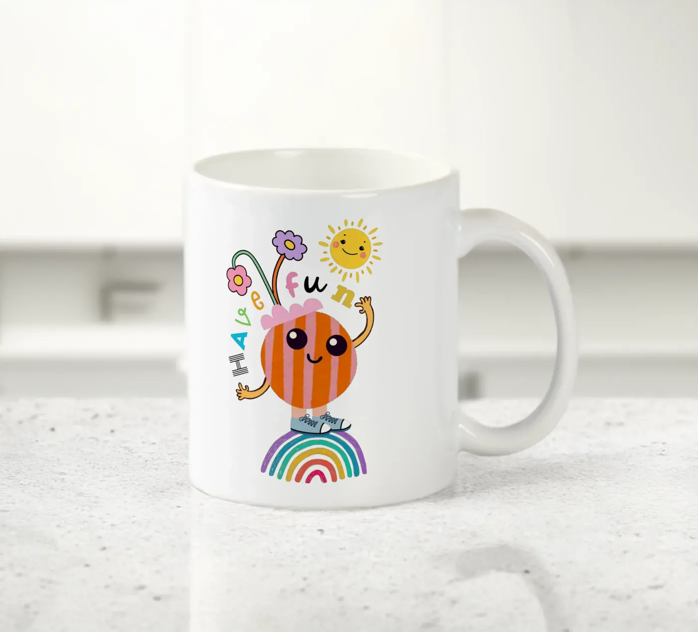 have fun ceramic mug by fummelhummel