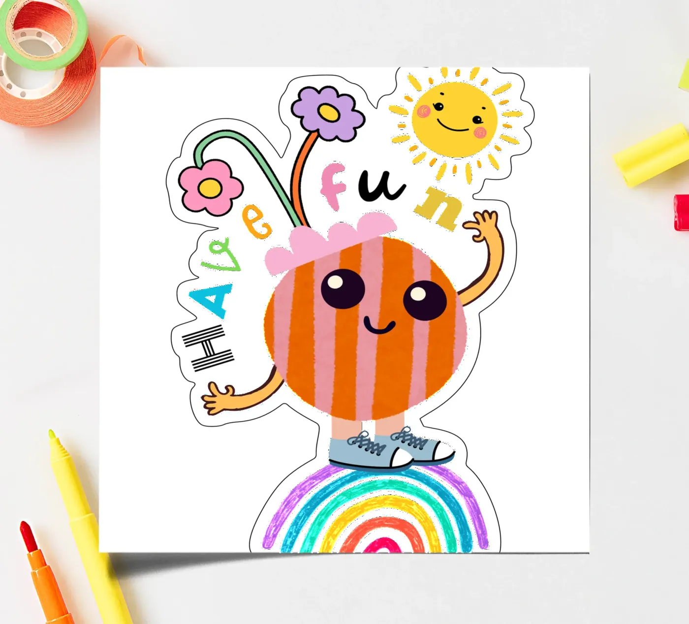 have fun sticker sheet by fummelhummel