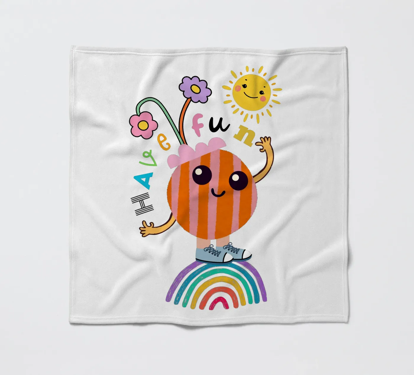 have fun Fleecedecke von fummelhummel