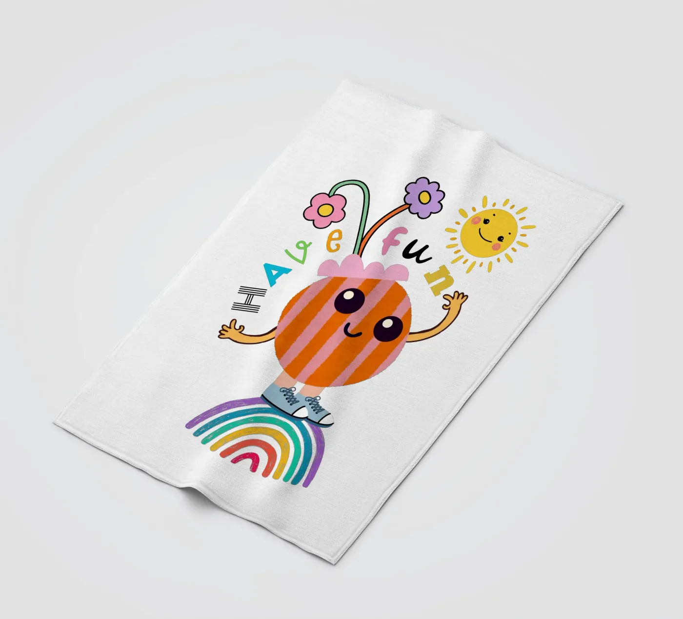 have fun Fleecedecke von fummelhummel