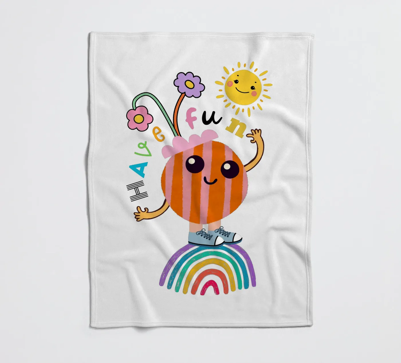 have fun Fleecedecke von fummelhummel