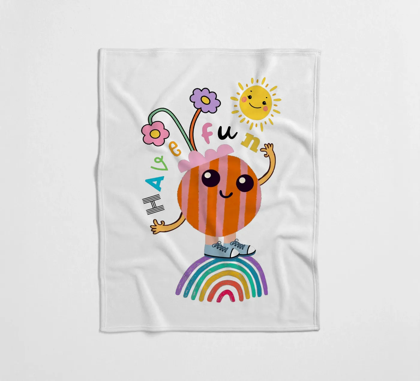 have fun Fleecedecke von fummelhummel