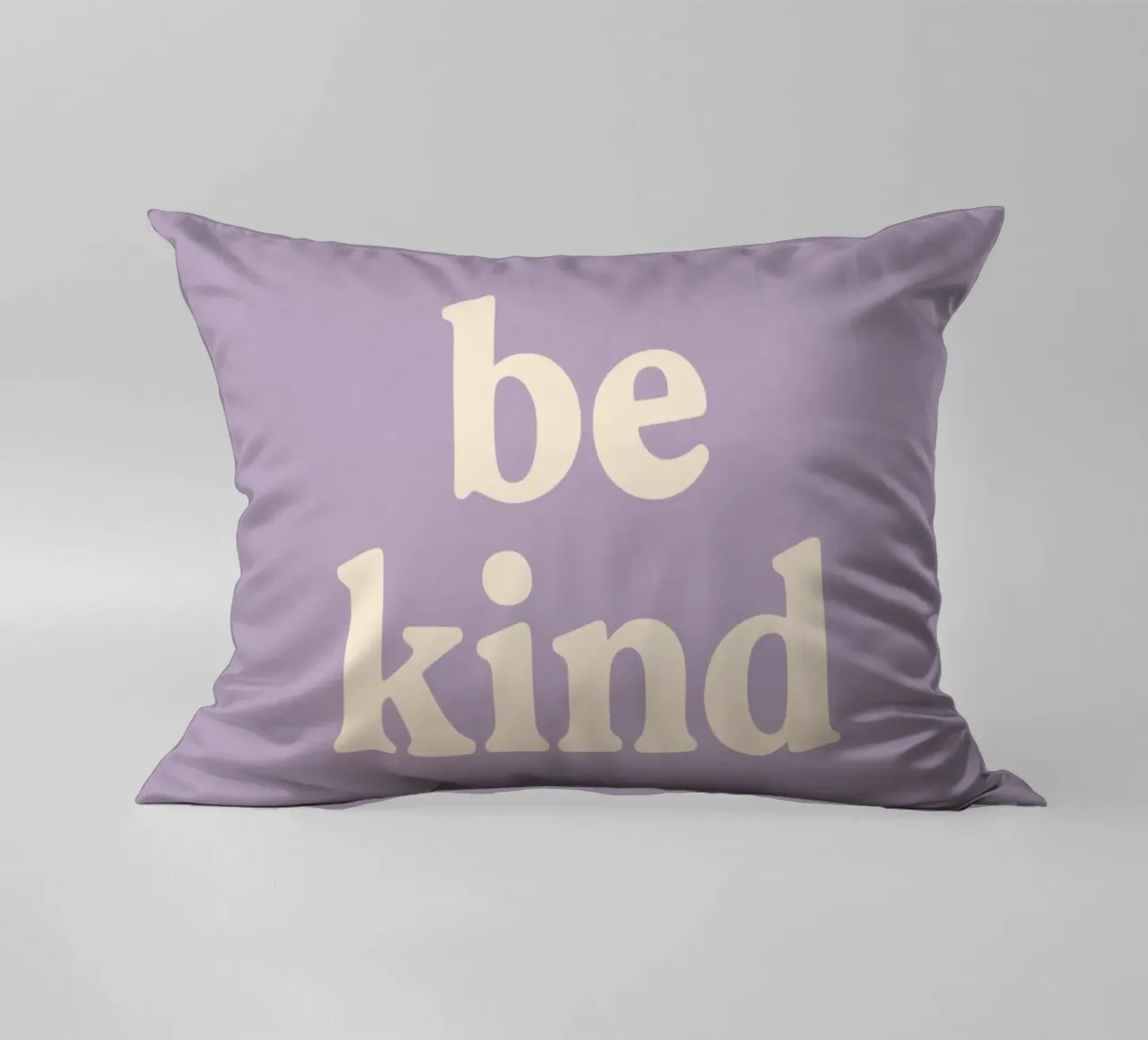 Be Kind (Purple) cuscino da treechild
