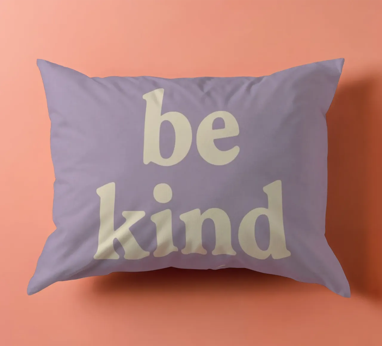Be Kind (Purple) cuscino da treechild