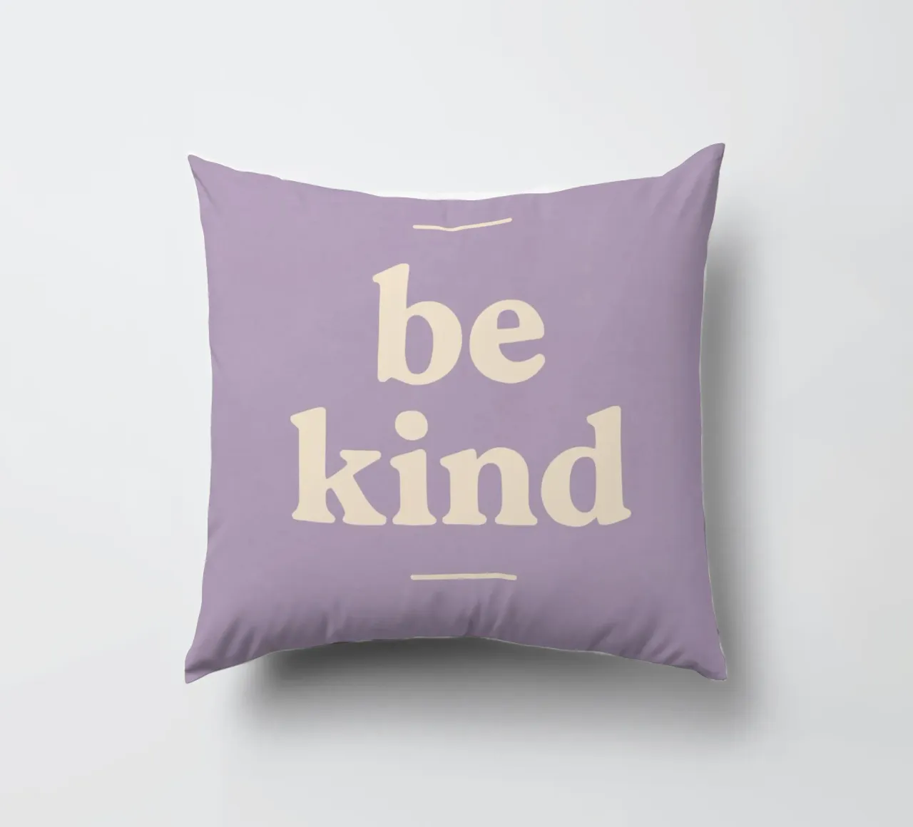 Be Kind (Purple) cuscino da treechild