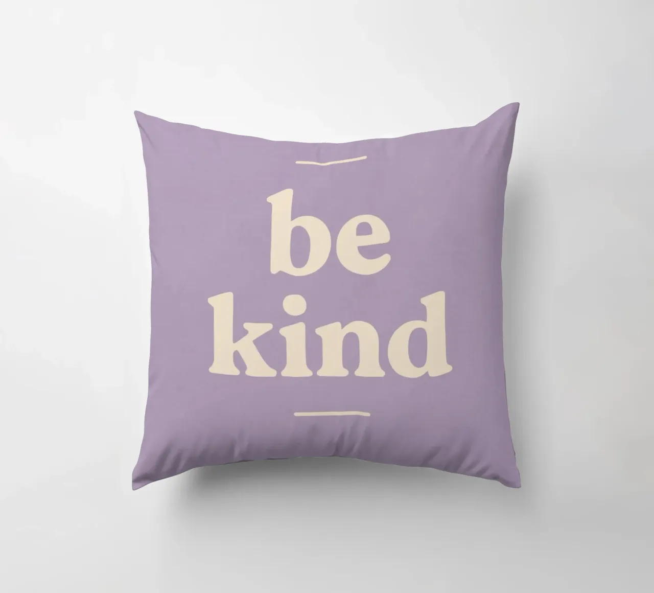 Be Kind (Purple) cuscino da treechild