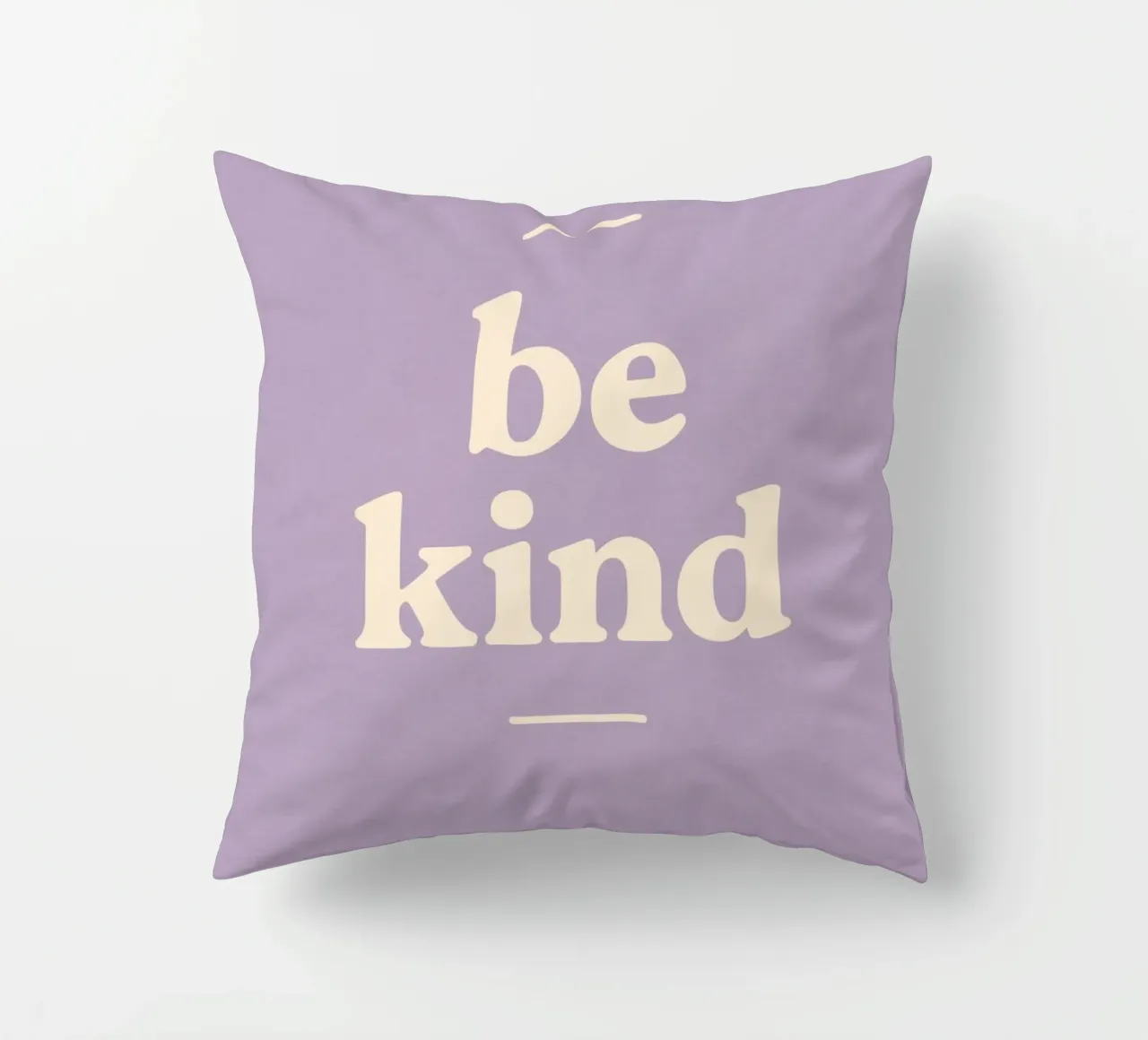 Be Kind (Purple) cuscino da treechild