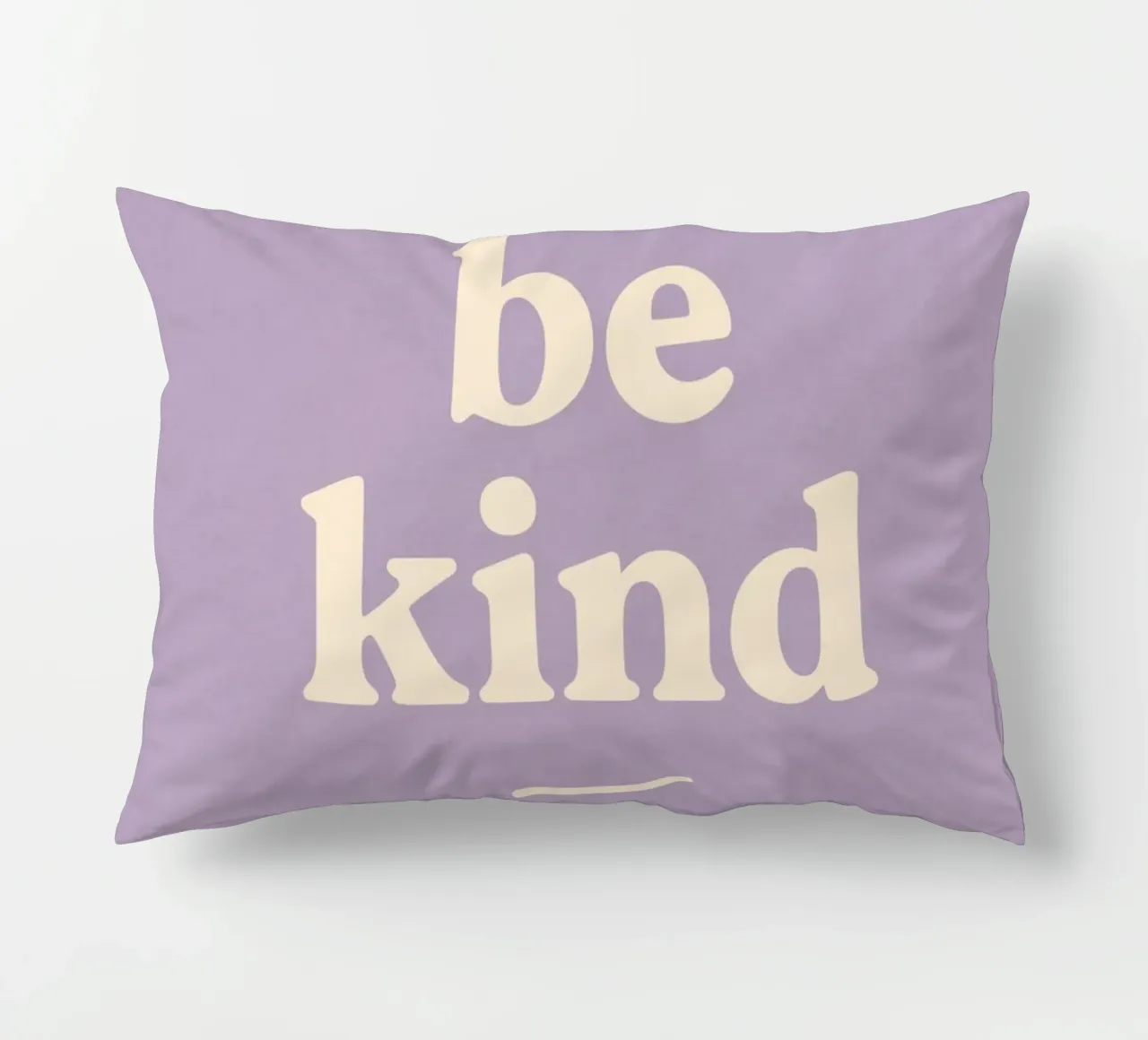 Be Kind (Purple) cuscino da treechild