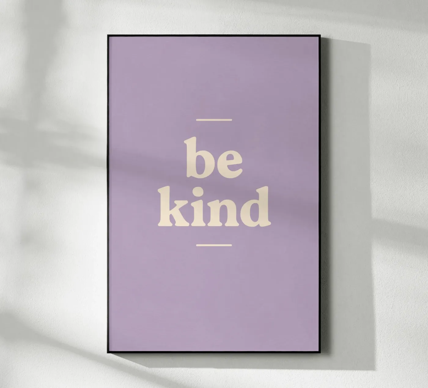 Be Kind (Purple) plexiglass da treechild