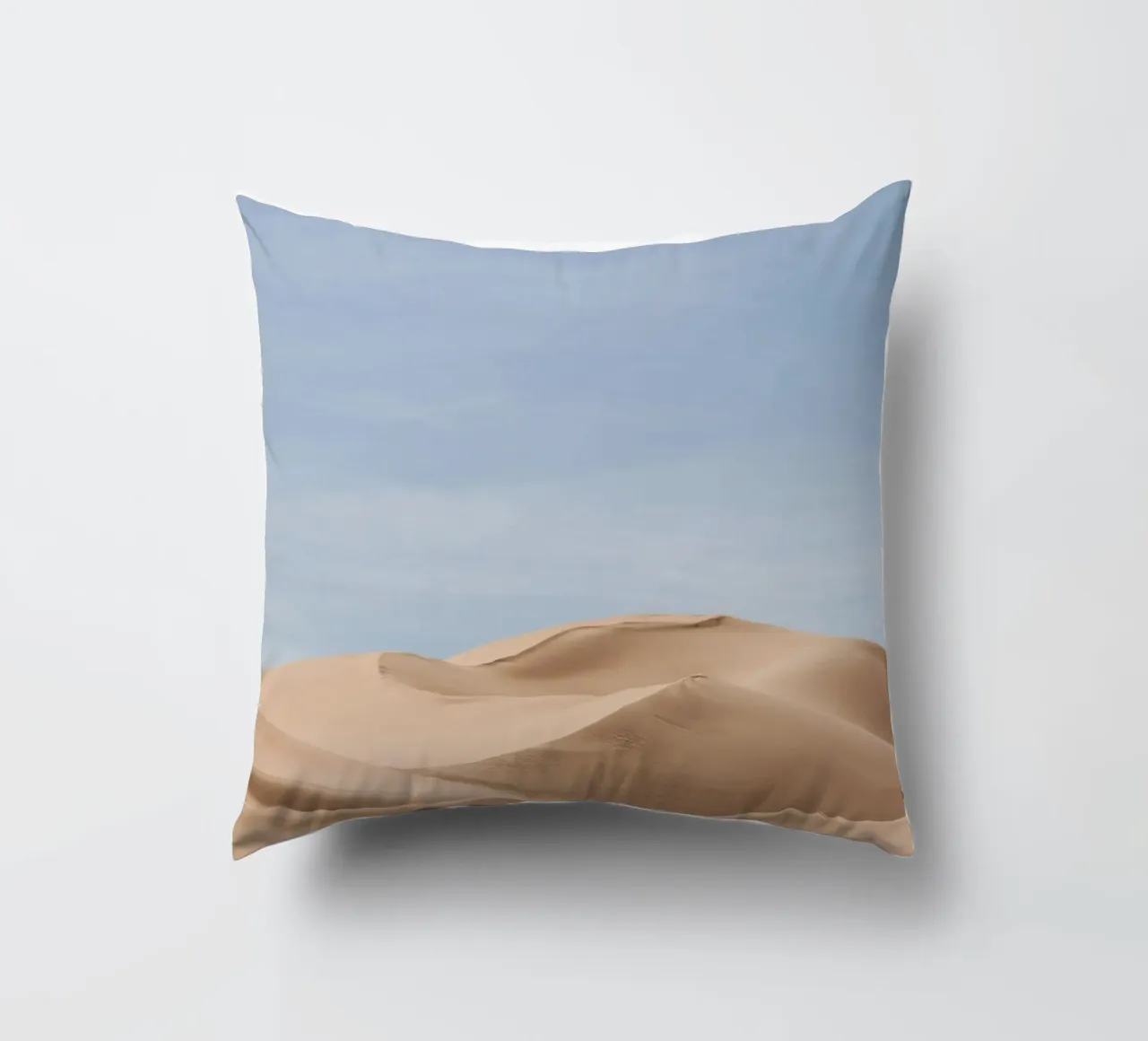 Sand dunes in the Sahara desert cuscino da photolovers