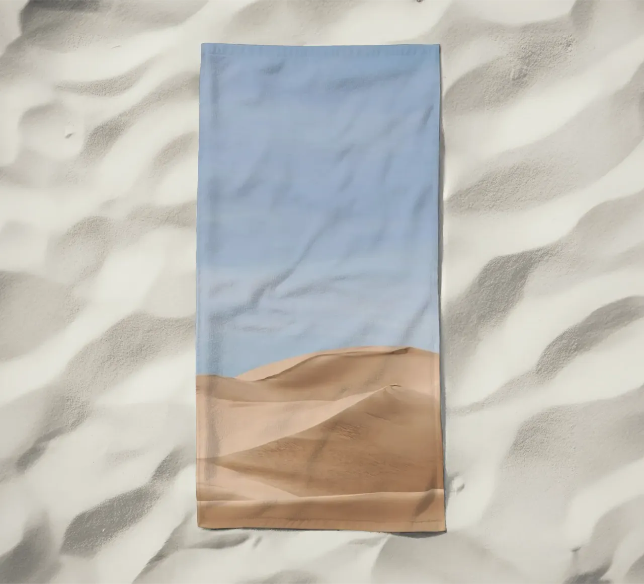 Sand dunes in the Sahara desert telo mare da photolovers