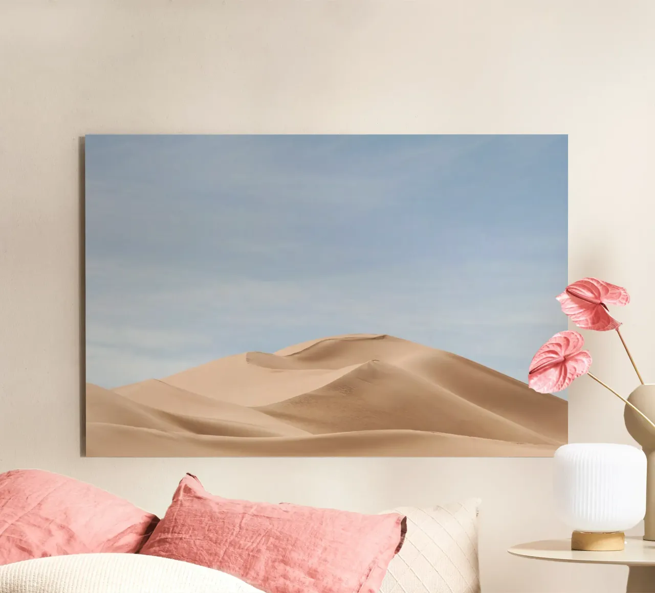 Sand dunes in the Sahara desert alluminio dibond da photolovers