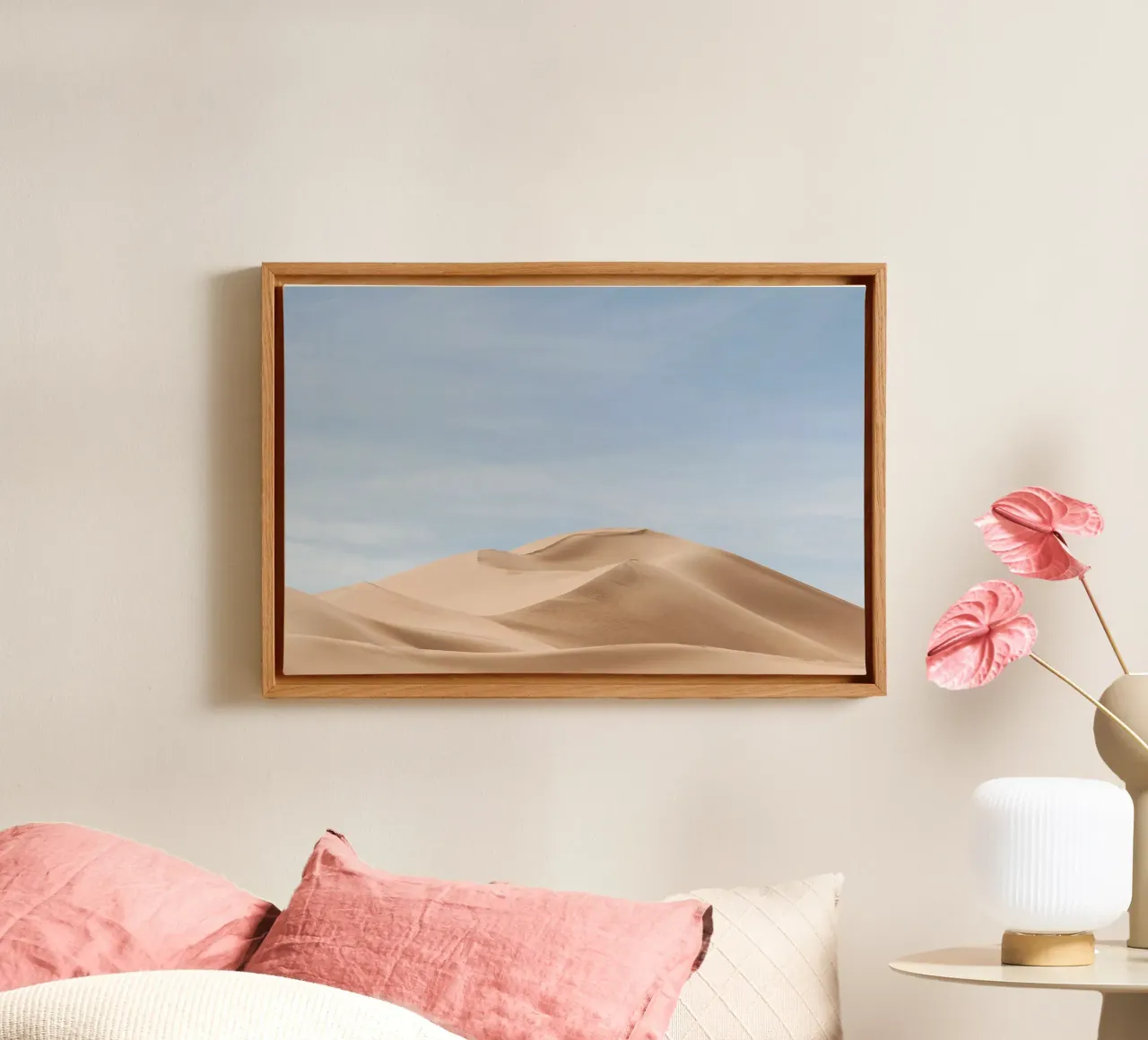Sand dunes in the Sahara desert canvas van photolovers