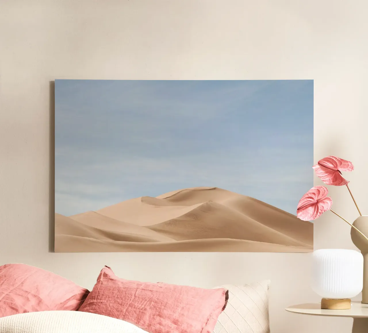 Sand dunes in the Sahara desert canvas van photolovers