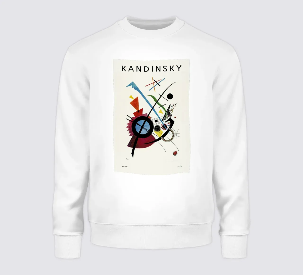 Kandinsky - Violet felpa da Vintage by JUNIQE