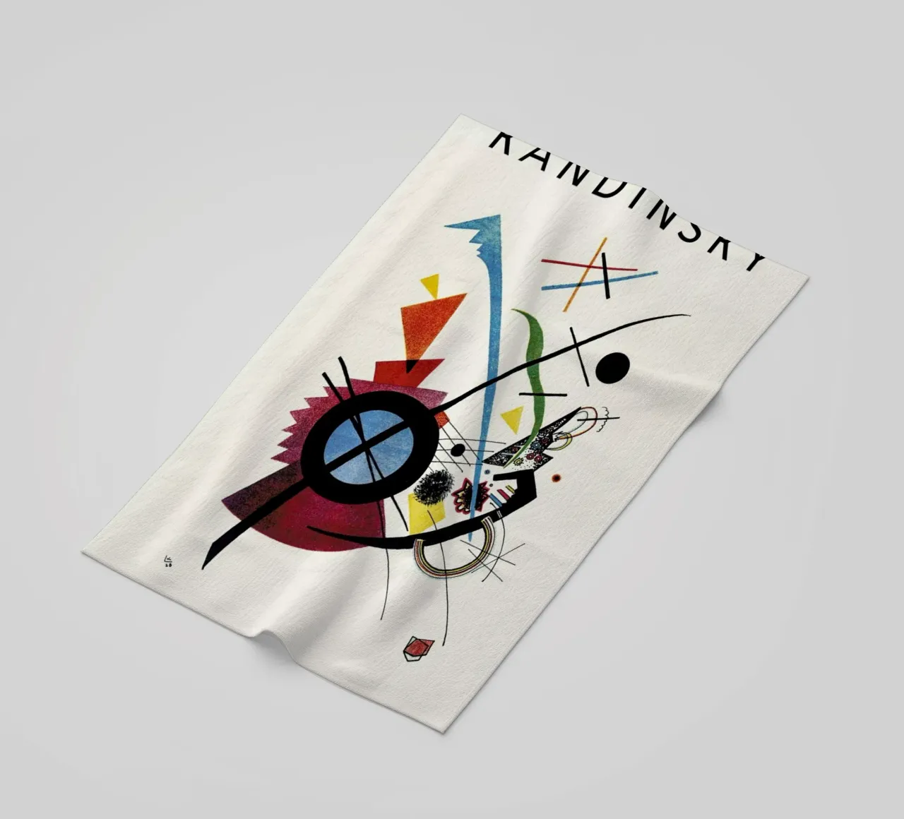 Kandinsky - Violet telo mare da Vintage by JUNIQE
