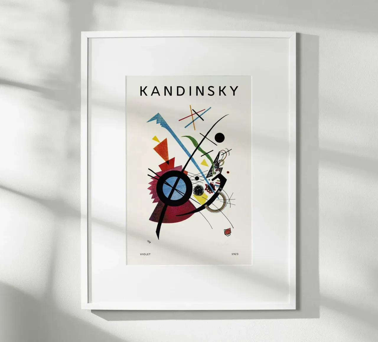 Kandinsky - Violet poster da Vintage by JUNIQE