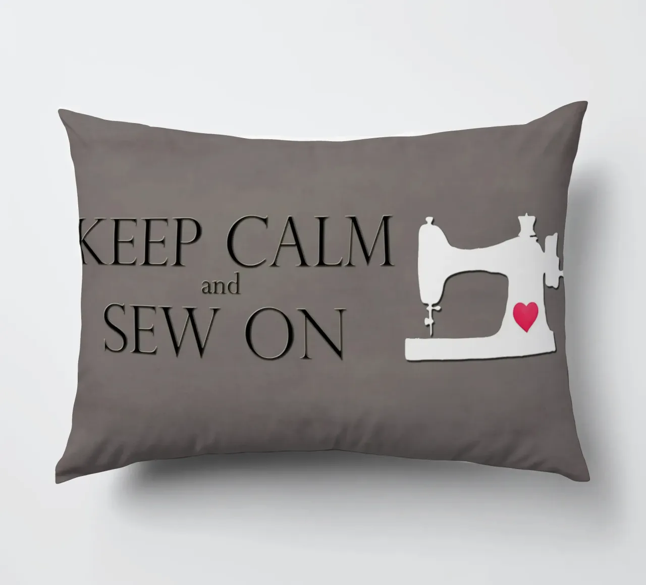 Keep calm and sew on cuscino da anna-liebt