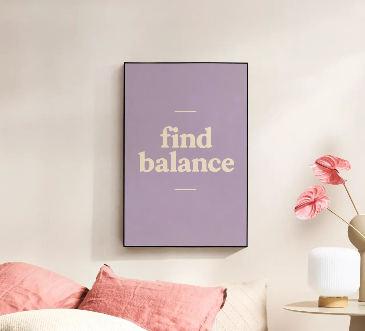 Find Balance (Purple) plexiglass da treechild