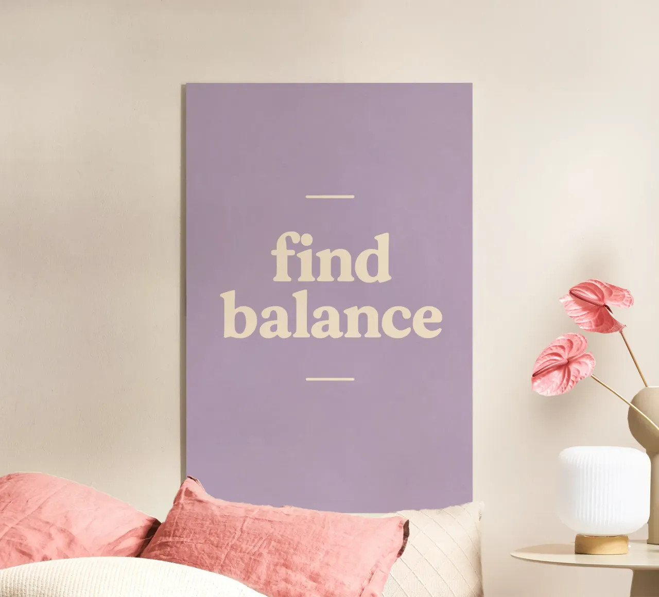 Find Balance (Purple) plexiglass da treechild