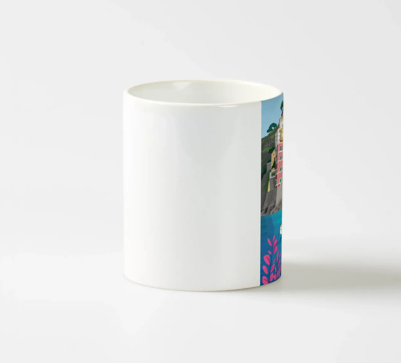 Cinque Terre Mare tazza in ceramica da Paez Harmony
