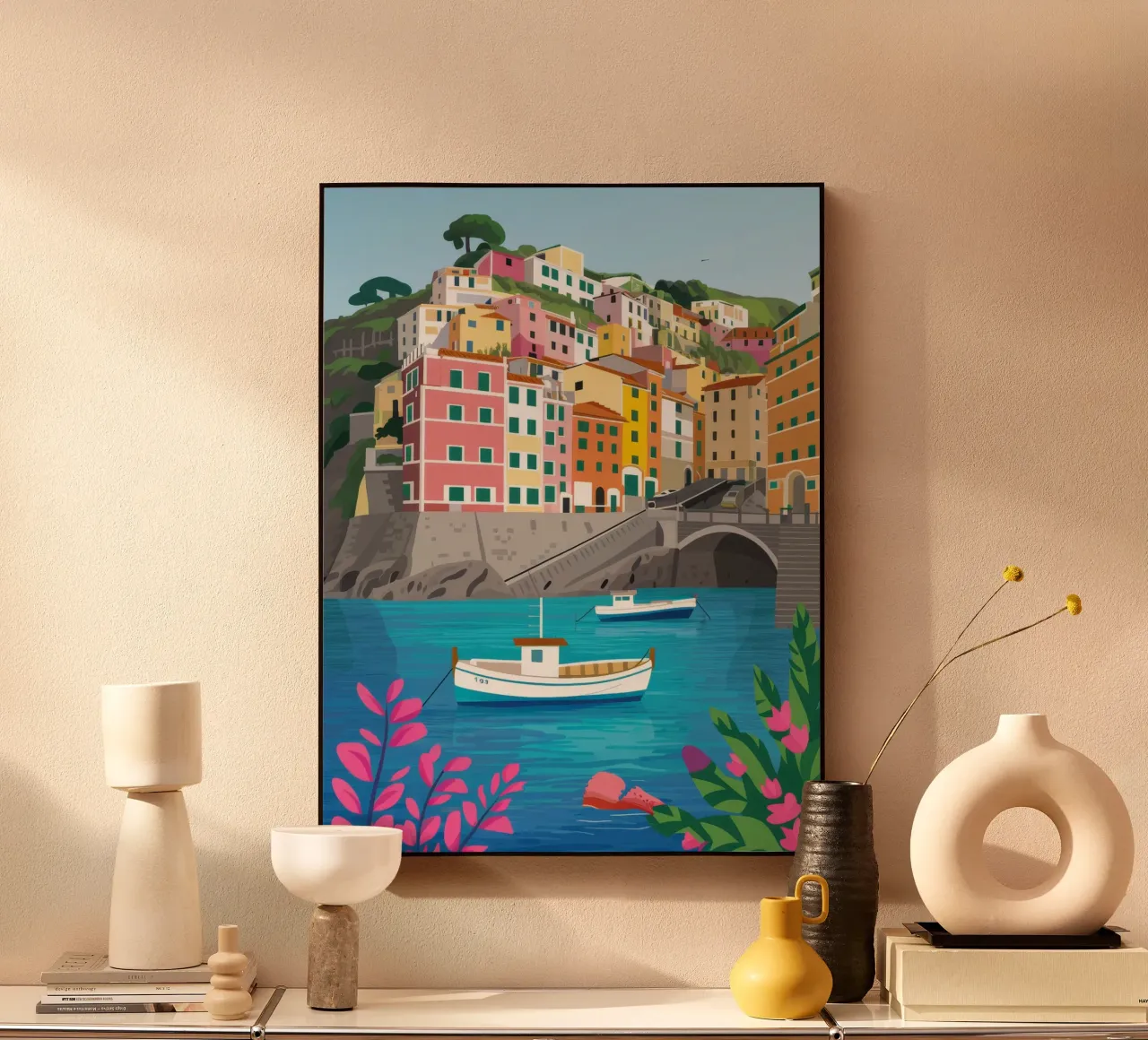 Cinque Terre Mare plexiglass da Paez Harmony
