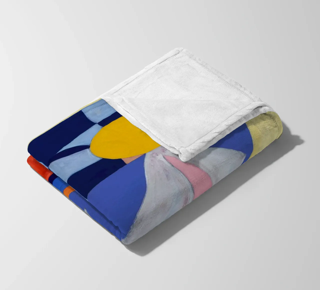 Geometric Social Scene coperta in pile da Lush Essence