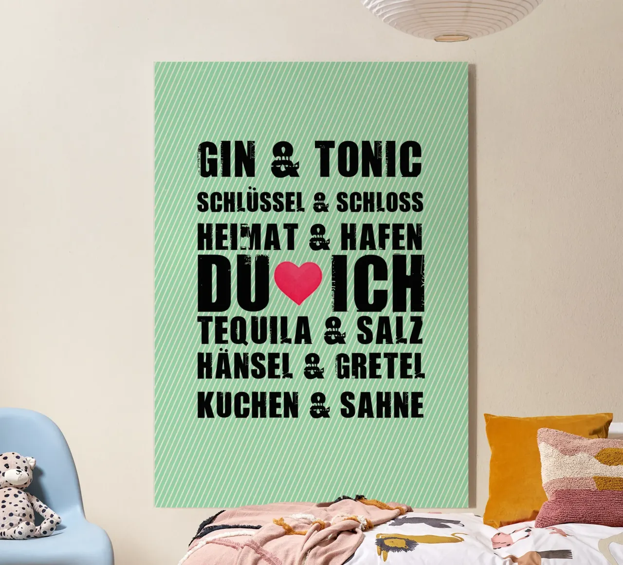 Du & ich plexiglass da anna-liebt