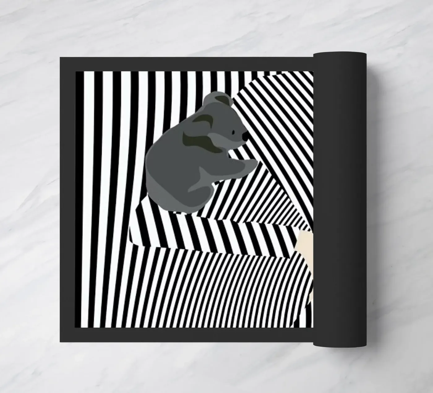 Koala deurmat van Bahar Seyedin