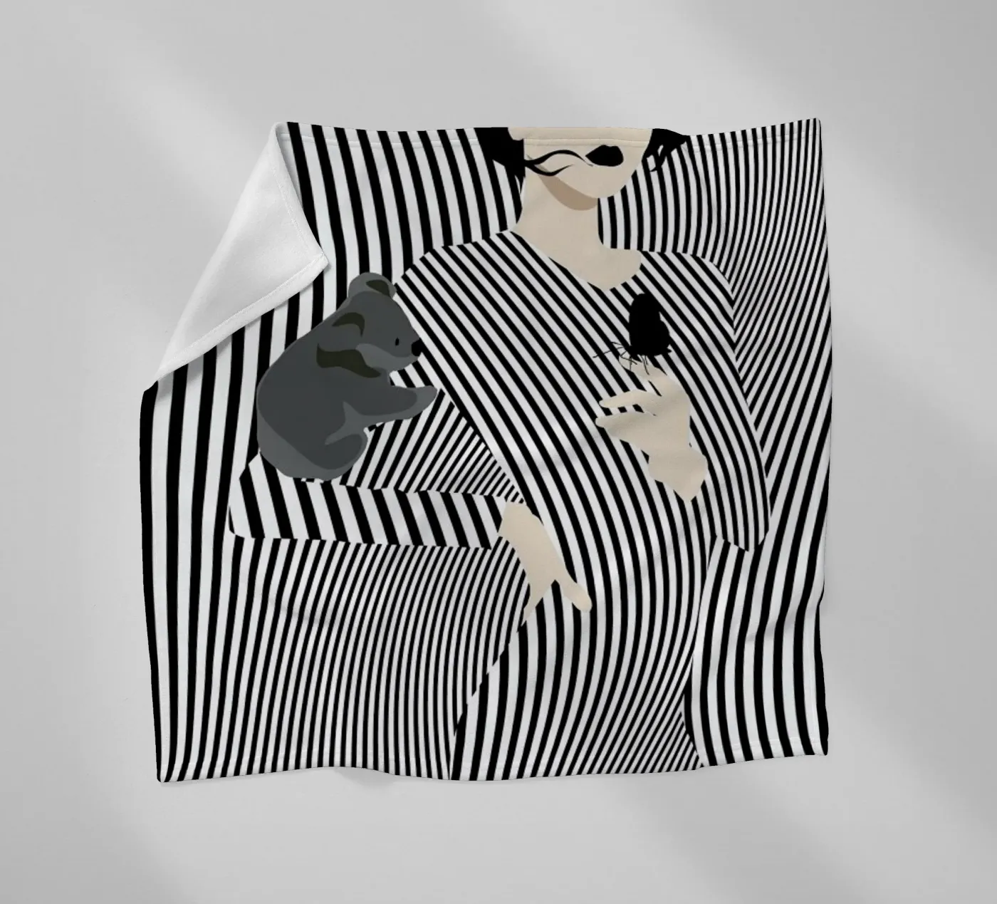 Koala fleecedeken van Bahar Seyedin