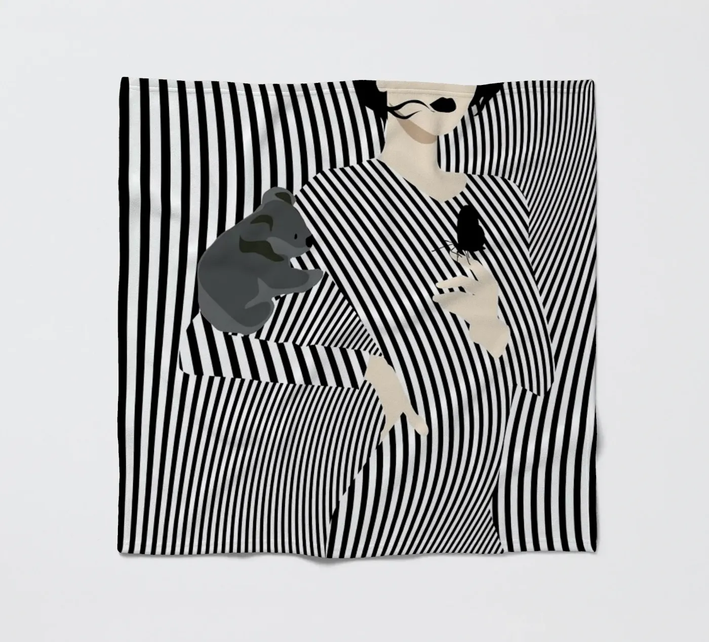 Koala fleecedeken van Bahar Seyedin