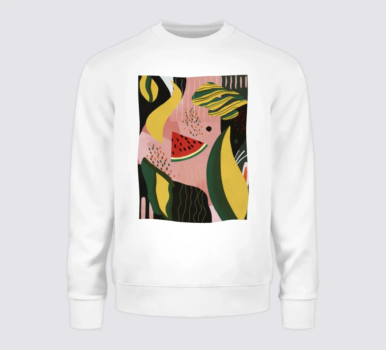 Sandía abstracta Pop sudadera de Paez Harmony