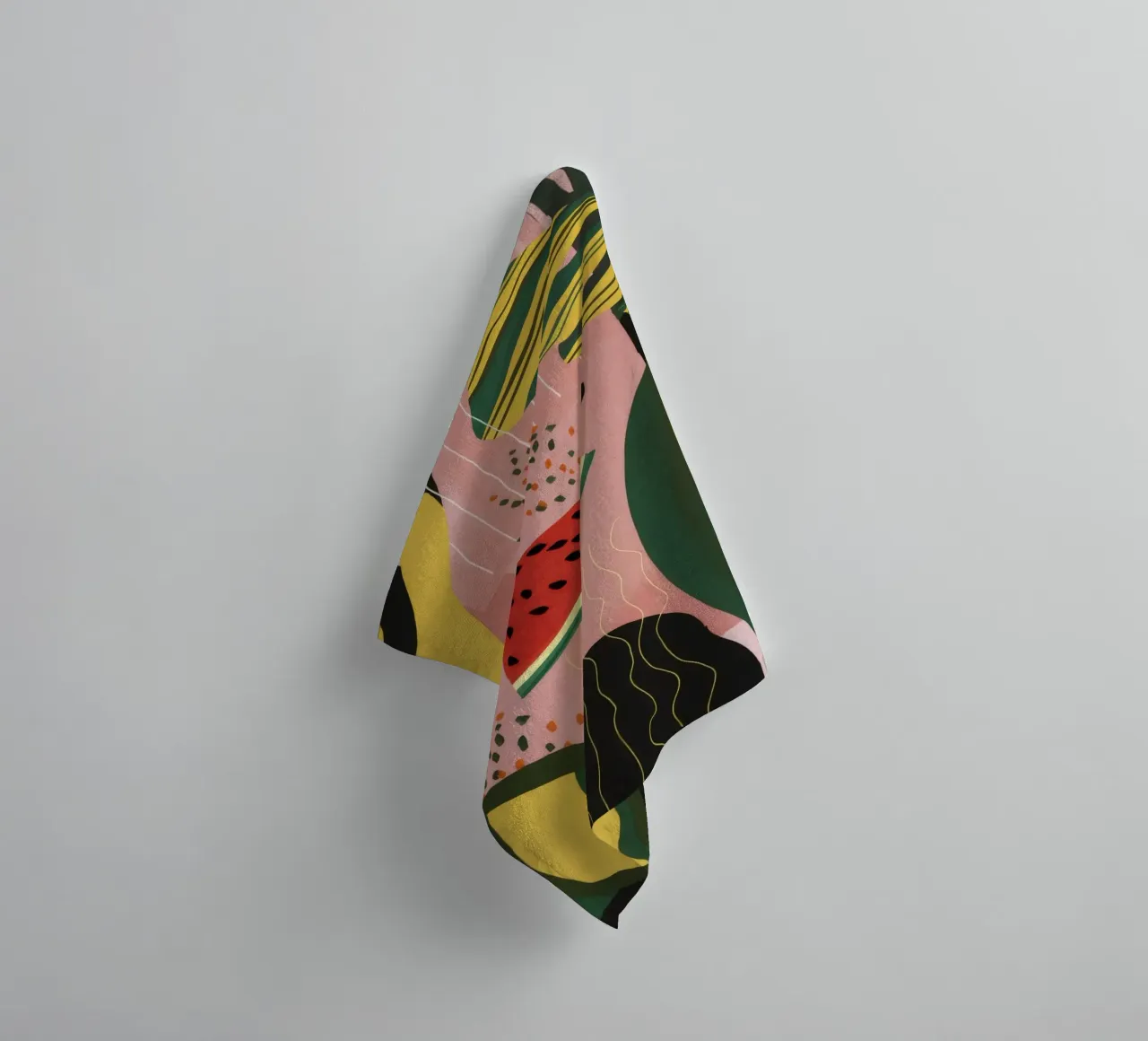 Melon d'eau abstrait Pop serviette de bain de Paez Harmony