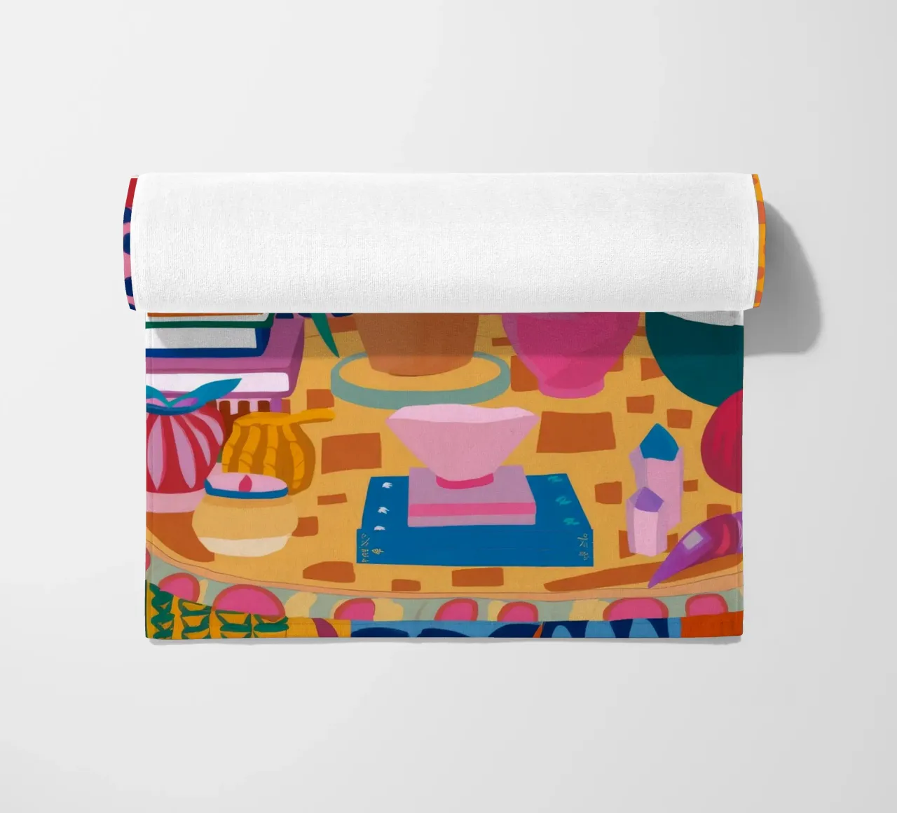 Angolo lettura Boho telo mare da Grande Serene