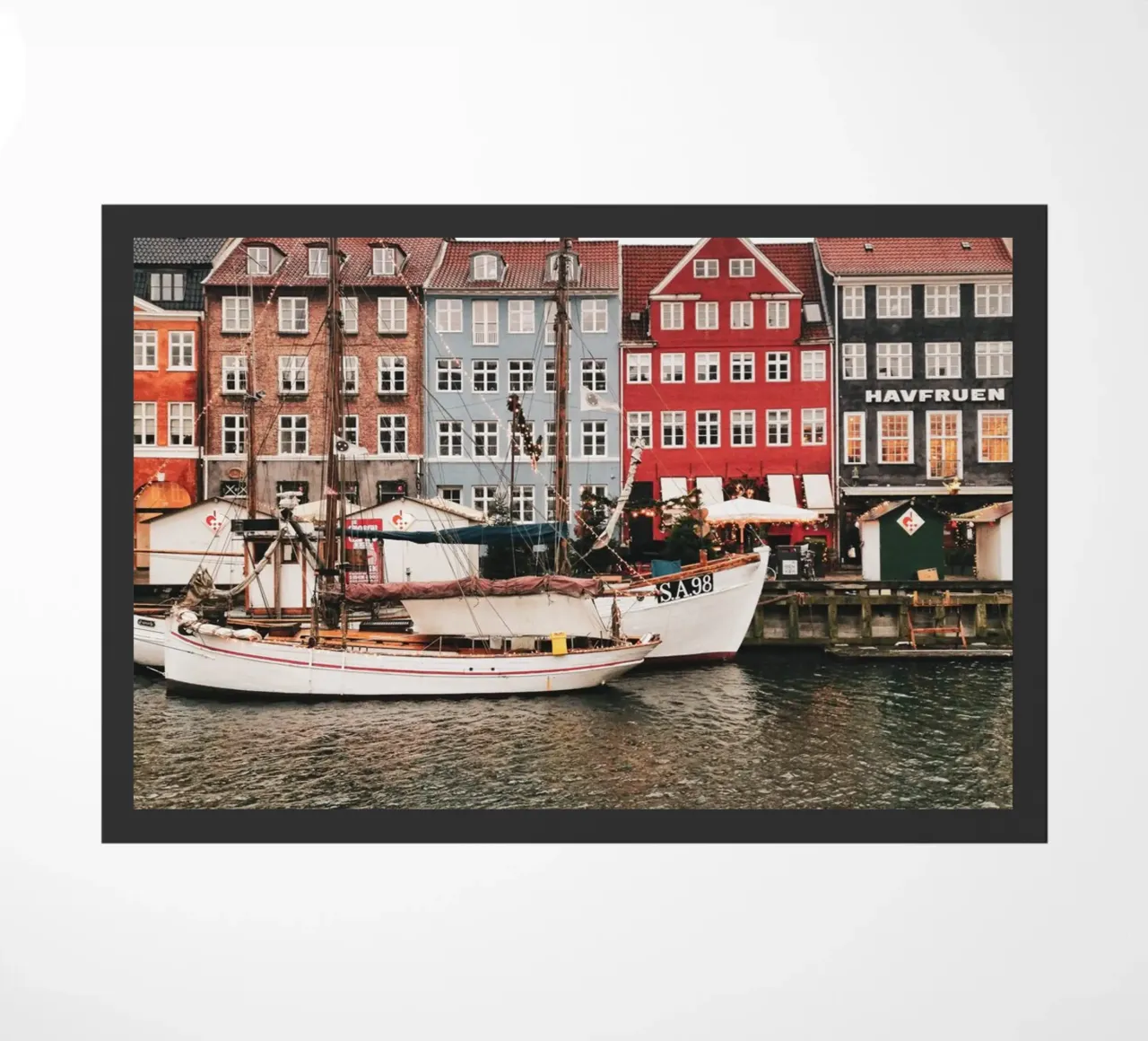 Copenhagen Harbour zerbino da GraceDigitalArtCo